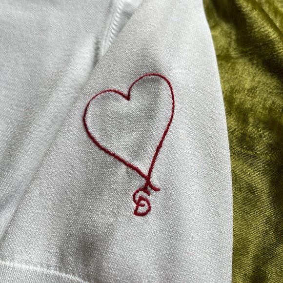 Christian Dior CD D Uniform Heart On Your Sleeve Knit Top♥️ - Picture 6 of 8